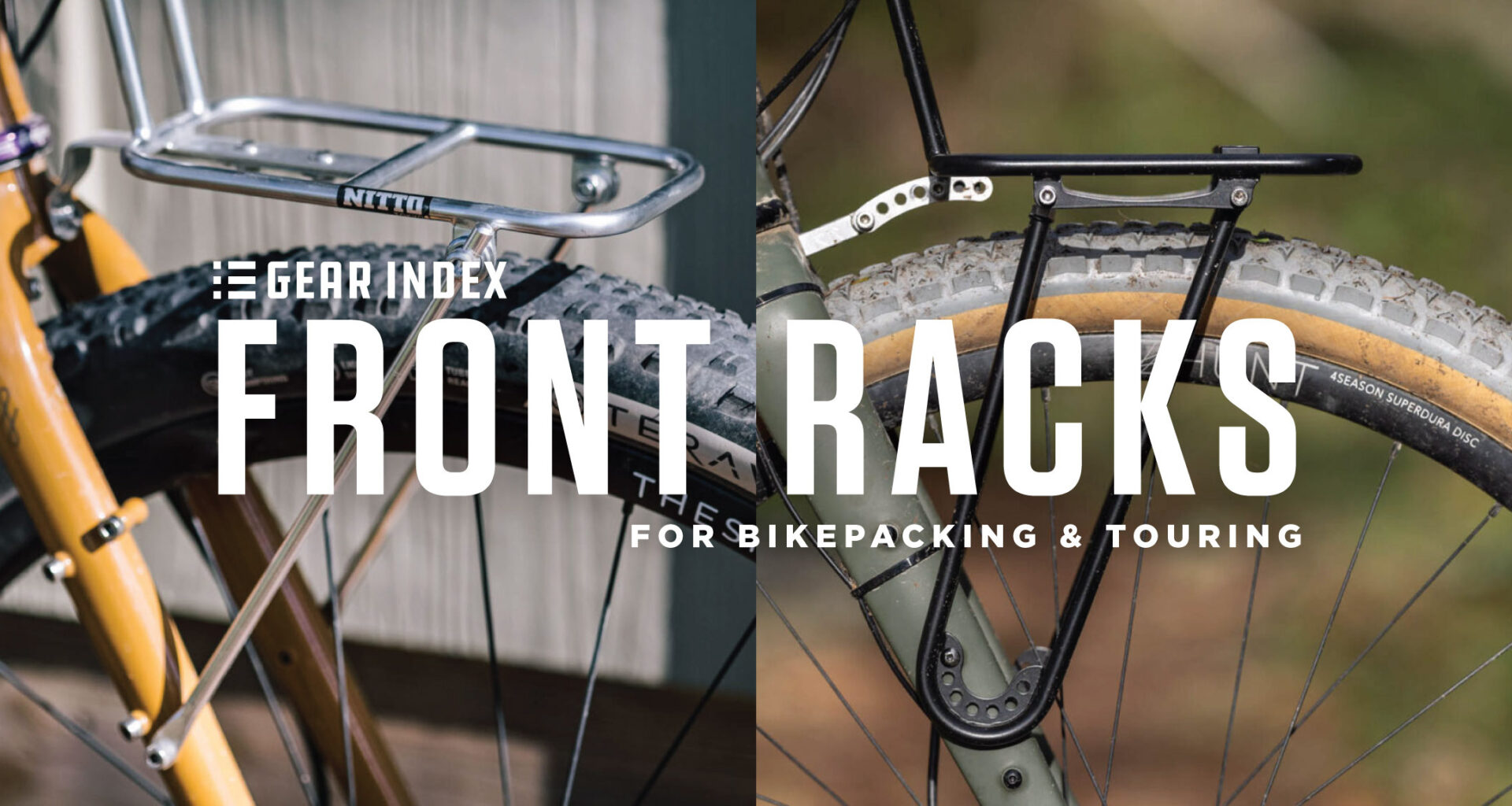 Lightweight Front Racks for Bikepacking and Touring