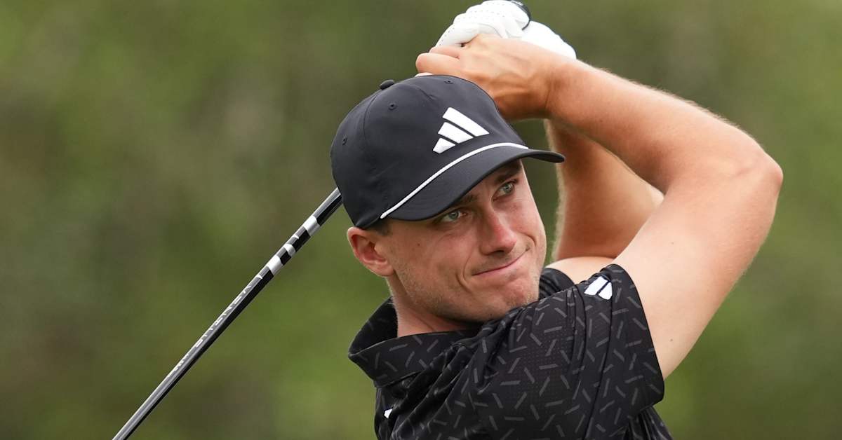 Ludvig Åberg back in contention at Valero Texas Open two weeks removed from stumble at TPC Sawgrass