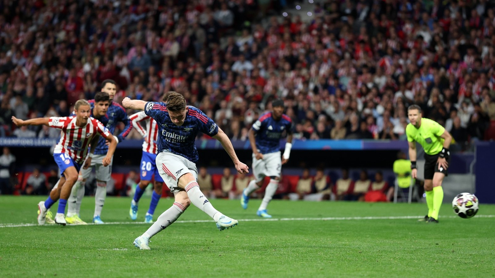 Atletico Madrid 1 - 1 Arsenal - Match Report