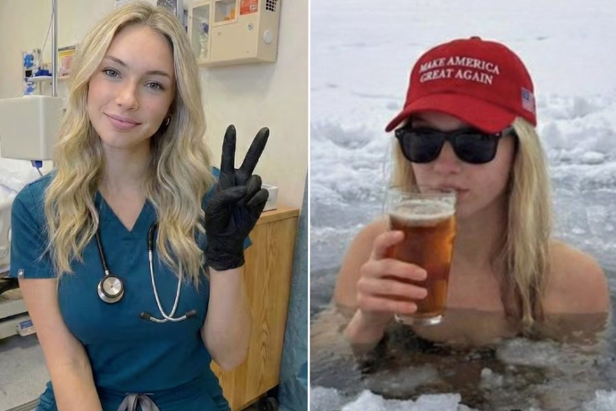 Maga influencer Emily Hart unmasked as male medical student from India - The Independent