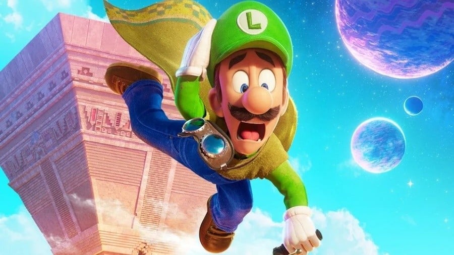 Mario Galaxy Movie Luigi