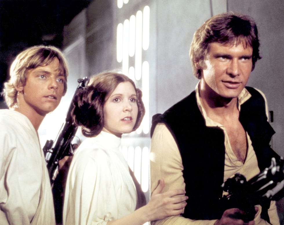 mark hamill, carrie fisher, harrison ford, star wars