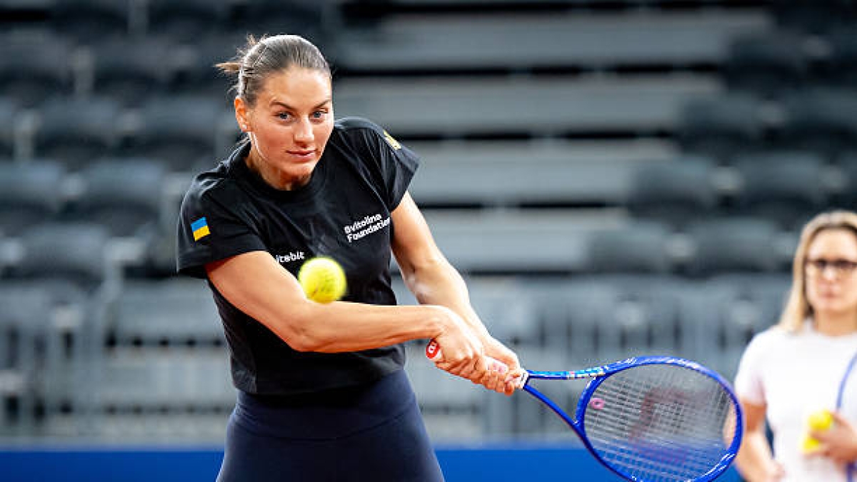 Marta Kostyuk, semifinalist in Rouen. Photo: gettyimages