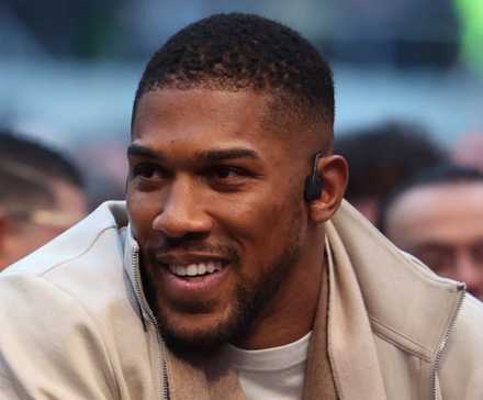 Anthony Joshua Ringside
