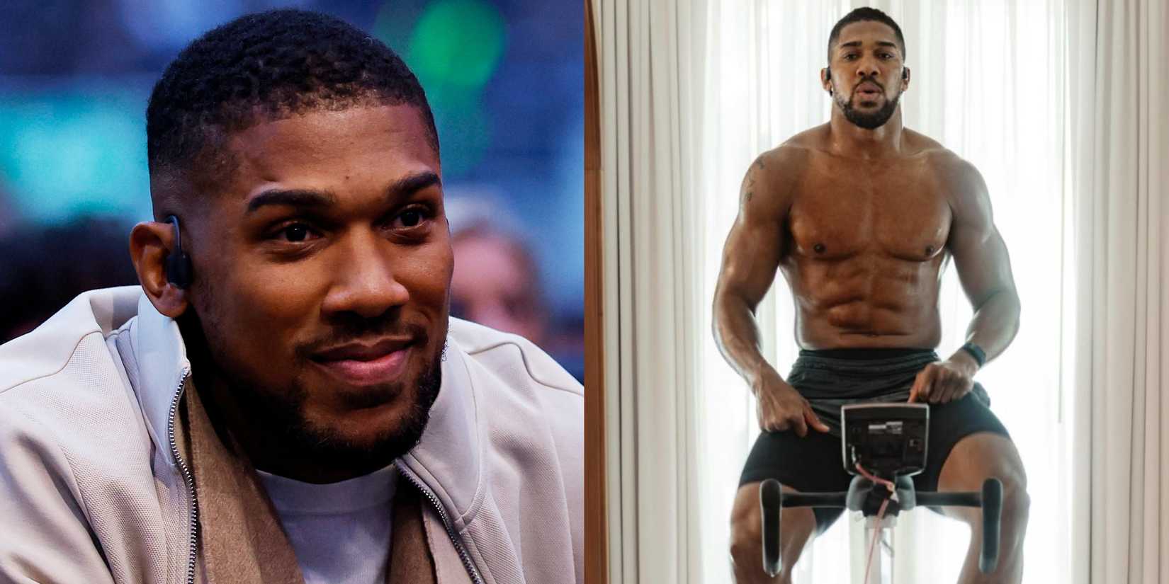 Anthony Joshua and his physique