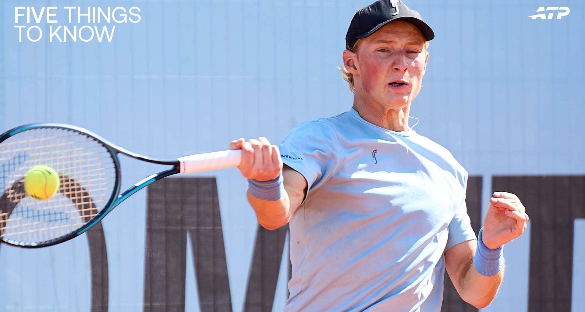 Elmer Moller is into the third round of an ATP Masters 1000 event for the first time.
