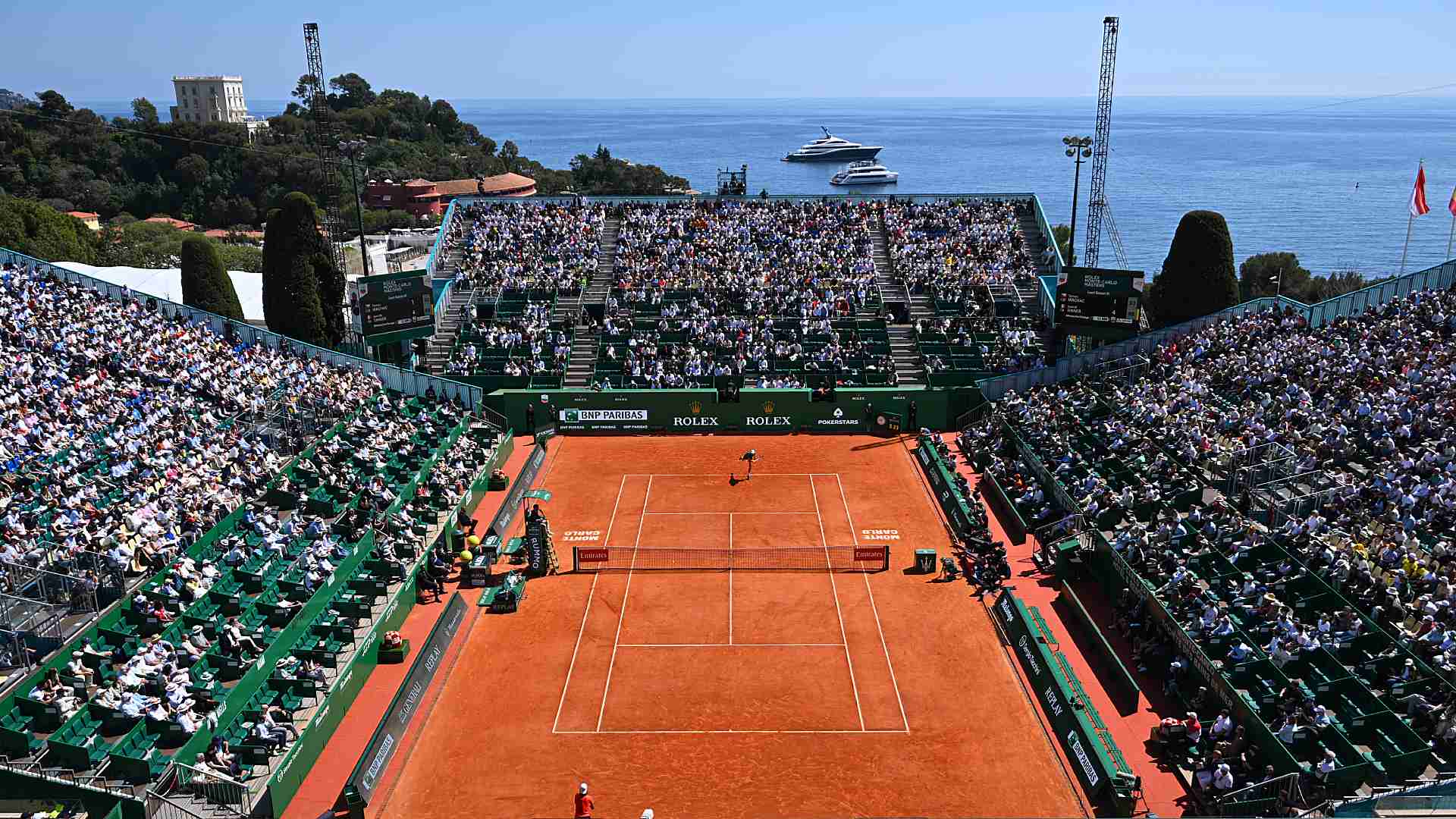 The Rolex Monte-Carlo Masters concludes Sunday, 12 April with the singles final.