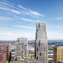Tour & Taxis Towers project. Brussels, 2026. Image © Reverso Studio MVRDV Obtains Construction Permit for Low-Carbon Mixed-Use Tour & Taxis Towers in Brussels - Image 2 of 42