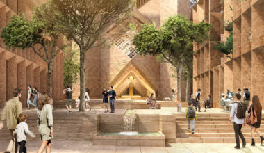 Niall McLaughlin cathedral precinct project in Sydney