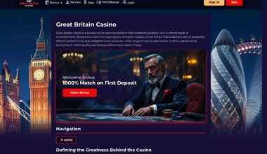 Great Britain Casino Deposit And Withdrawal Methods For United Kingdom Players