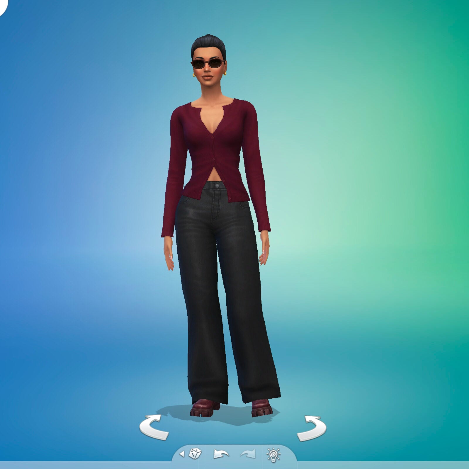 The Sims 4 Modern Basics Maker Pack Review + Free CC Alternatives 22 outfit 1 edited