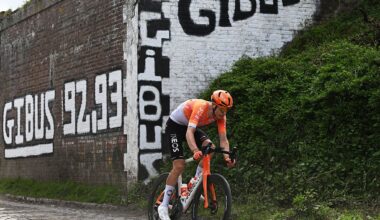 2026 Paris-Roubaix: Ben Turner during the race