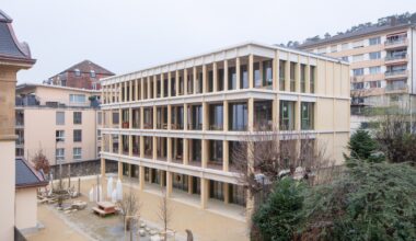 Collège des Parcs School Extension and two Sport Halls / Stoa architectes