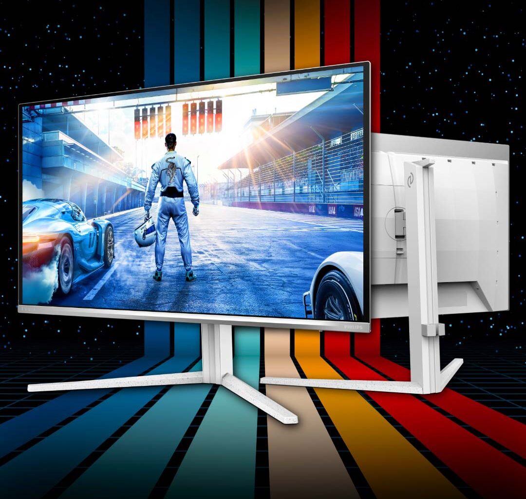 Win 1 of 2 Philips Evnia 27in OLED monitors