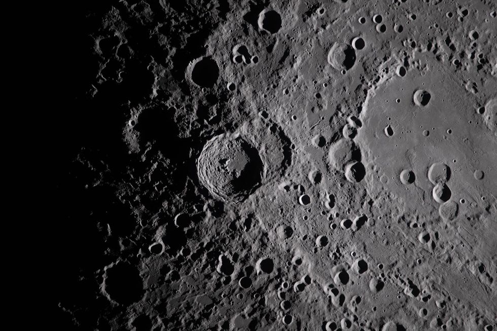 Photos of the moon taken by Artemis II crew