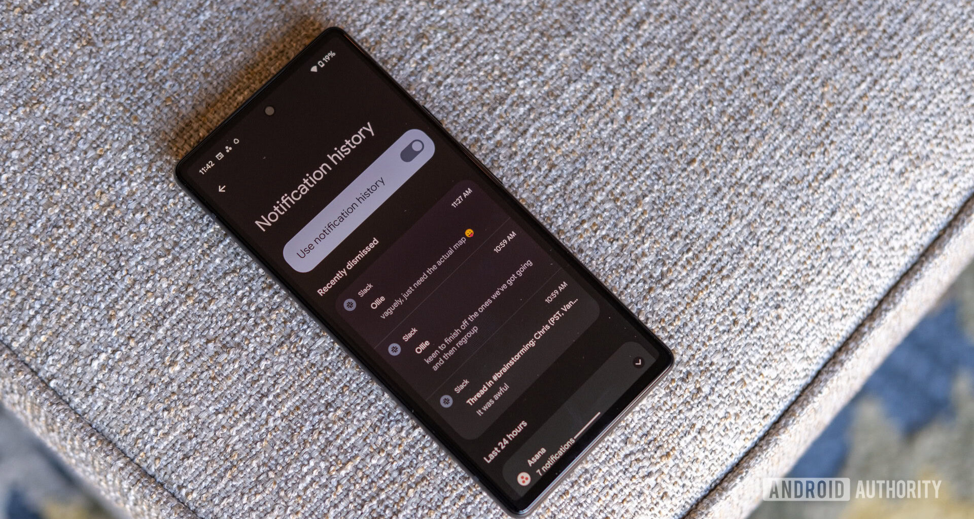 pixel 6 notification history