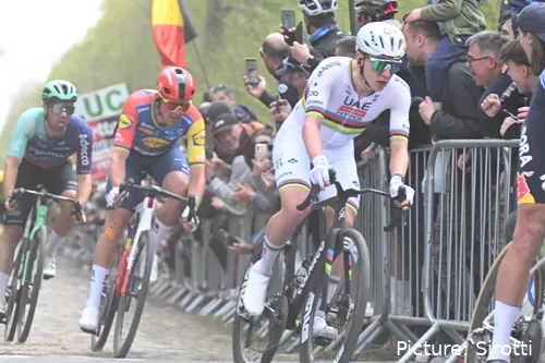 Tadej Pogacar will have to wait another year to complete his Monuments collection