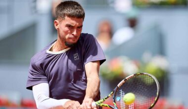 Dino Prizmic tops Matteo Berrettini in Madrid, sets clash with Ben Shelton | ATP Tour