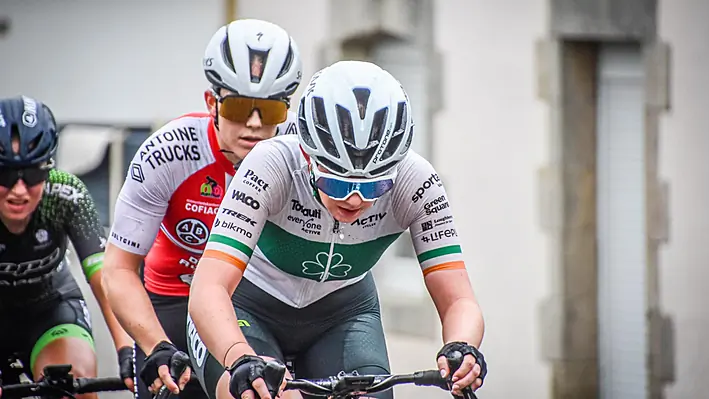 Rafferty (18) steps up as Gillespie, Griffin lead Irish charge at Scheldeprijs