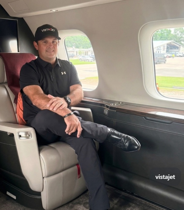 Patrick Reed x VistaJet