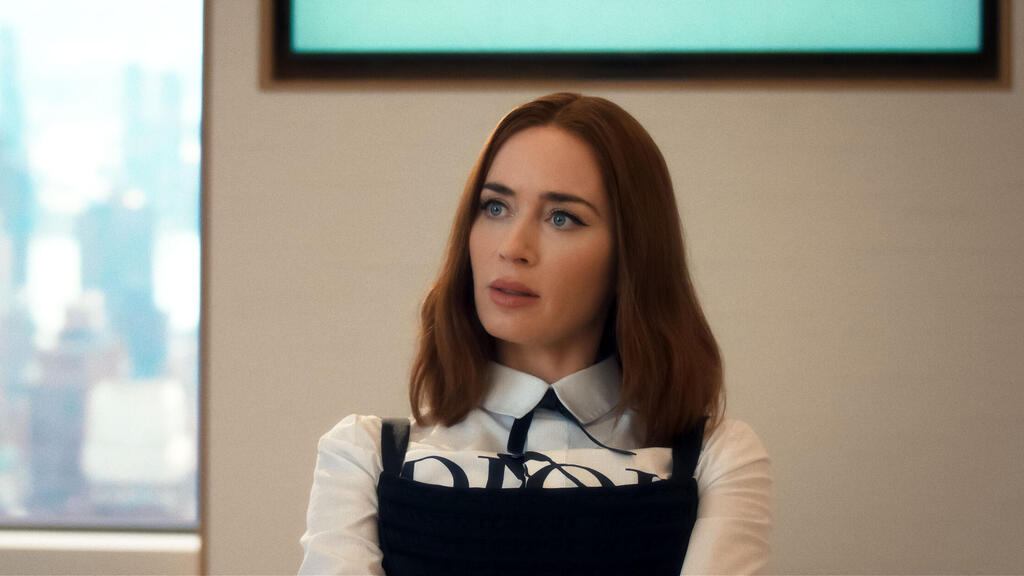 Emily Blunt as Emily Charlton (Photo: Courtesy of Forum Film) מתוך "השטן לובשת פראדה 2"