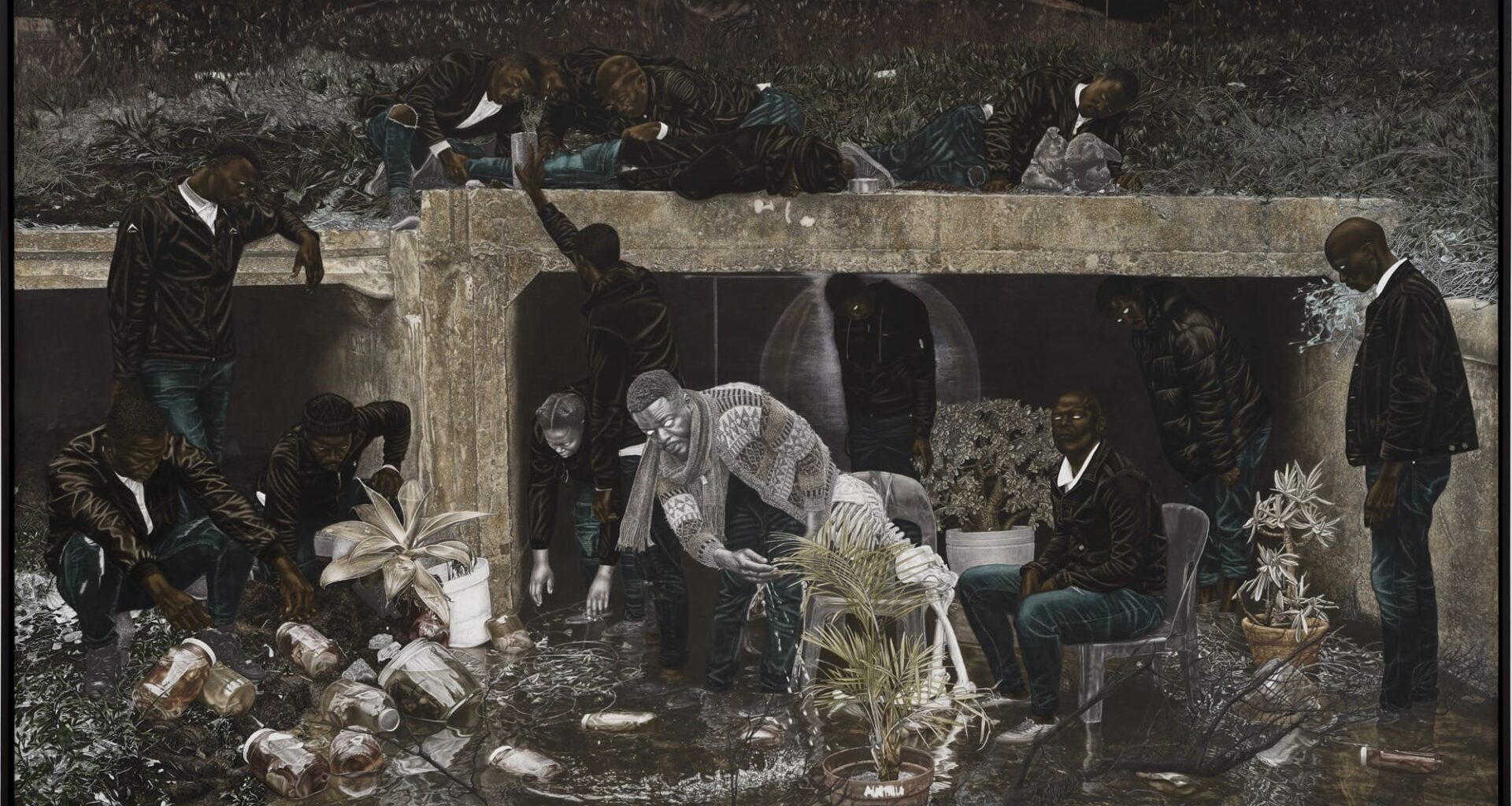 An otherworldly painting Cinga Samson