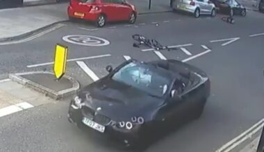 Screengrab from CCTV footage of hit and run