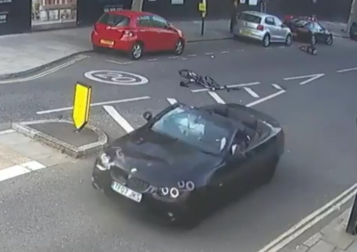Screengrab from CCTV footage of hit and run