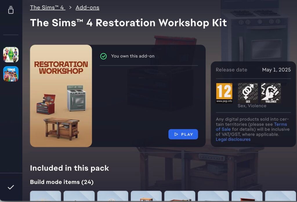 sims 4 kits return