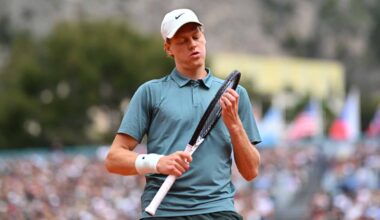 Jannik Sinner boasts the longest run of consecutive sets won (37) at ATP Masters 1000 level.