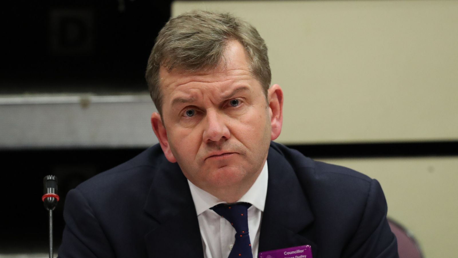 Simon Dudley said 'everyone dies in the end'. Pic: PA