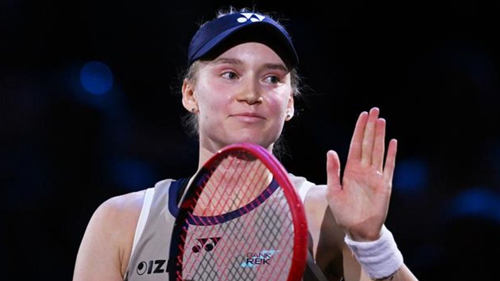 Elena Rybakina advanced to the final of the Porsche Tennis Grand Prix on Saturday