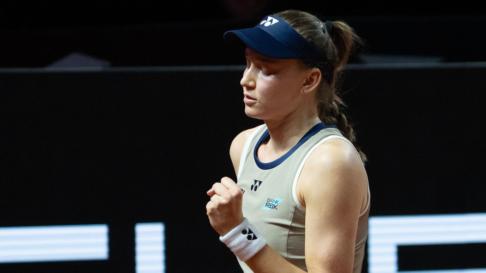 Elena Rybakina wins the WTA 500, Porsche Tennis Grand Prix, Final,  Photo by: Edward Cheung/picture-alliance/dpa/AP Images