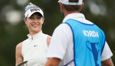 Chevron Championship: Nelly Korda surges into lead with England's Mimi Rhodes in contention ahead of Charley Hull | Golf News