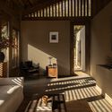 © You Pu Songtsm Travel Hotel Jiuzhai / Thinking Design - Interior Photography, Living Room, Wood, Chair