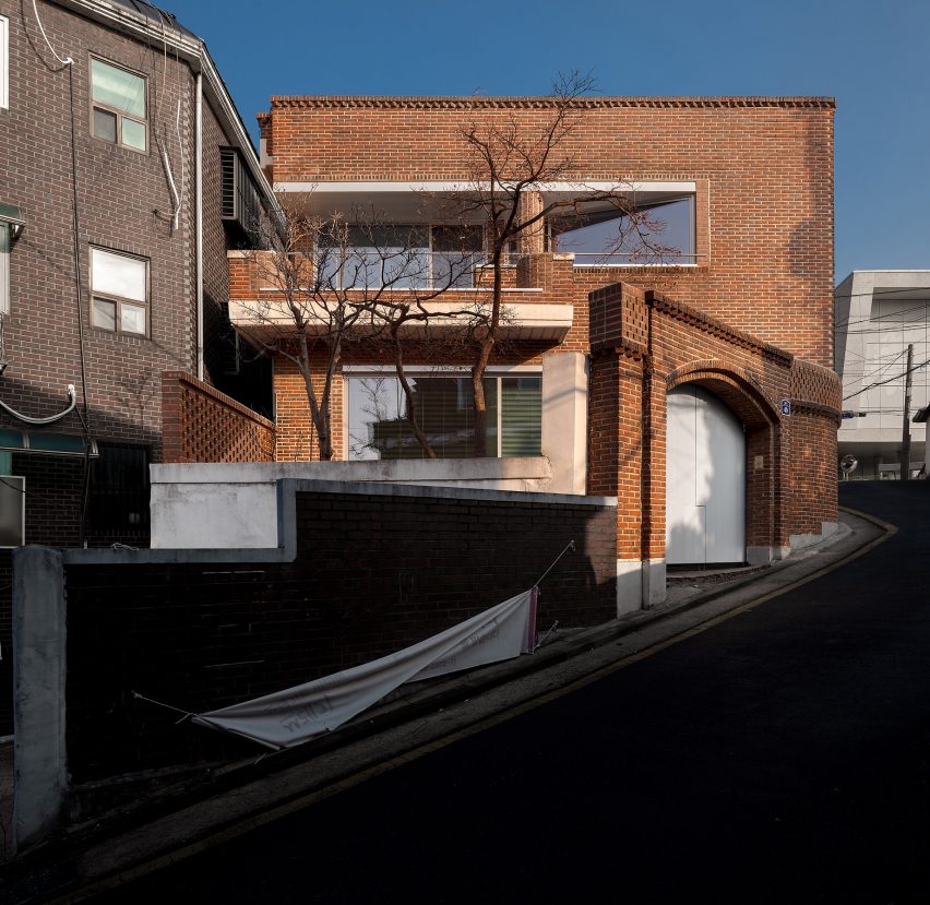 Exterior view of converted building by Sukchulmok and BRBB