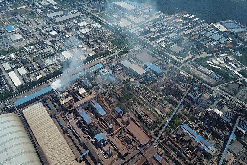 bentu design turns fly ash from power plant into concrete street furniture - 1