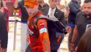 Abhishek Sharma Agitated After Fan Girl Breaches Security, Pulls SRH Star's Hand. Watch