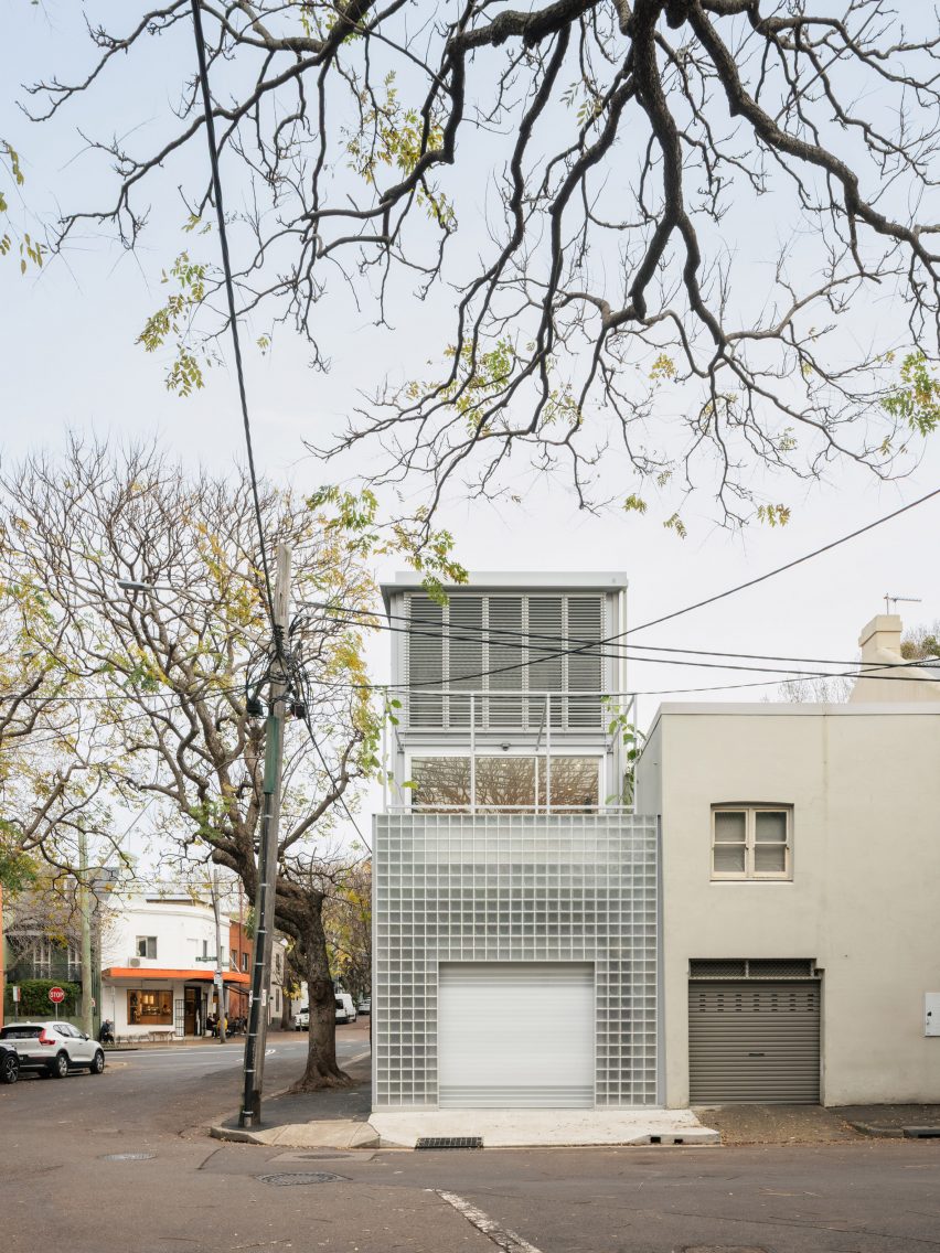 Rear of building in Sydney