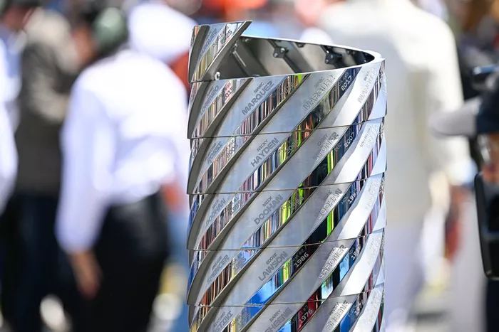 The World Championship trophy