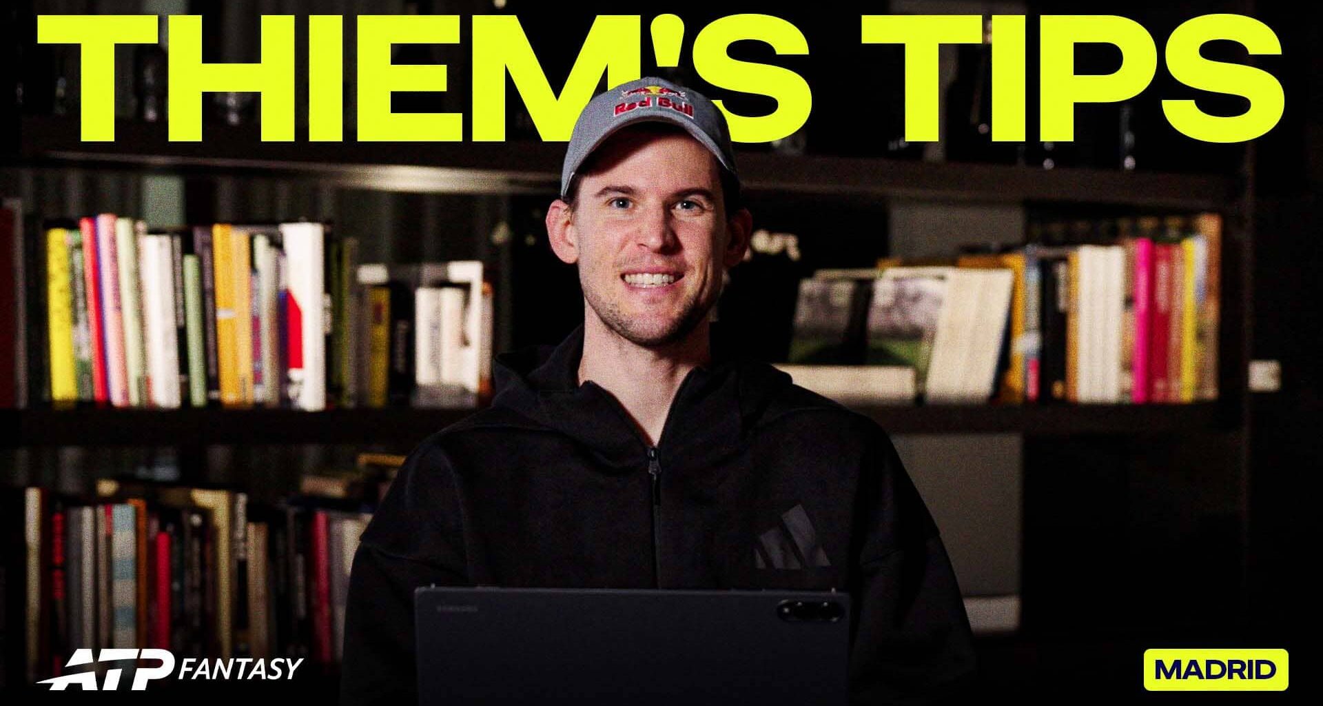 Dominic Thiem outlines his ATP Fantasy picks and strategy ahead of the 2026 Mutua Madrid Open.