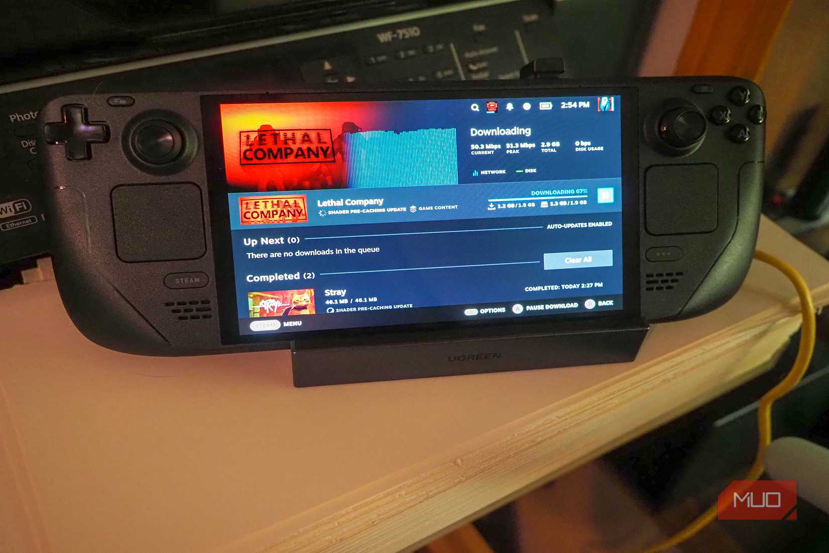 Ugreen STeam Deck dock ethernet connection