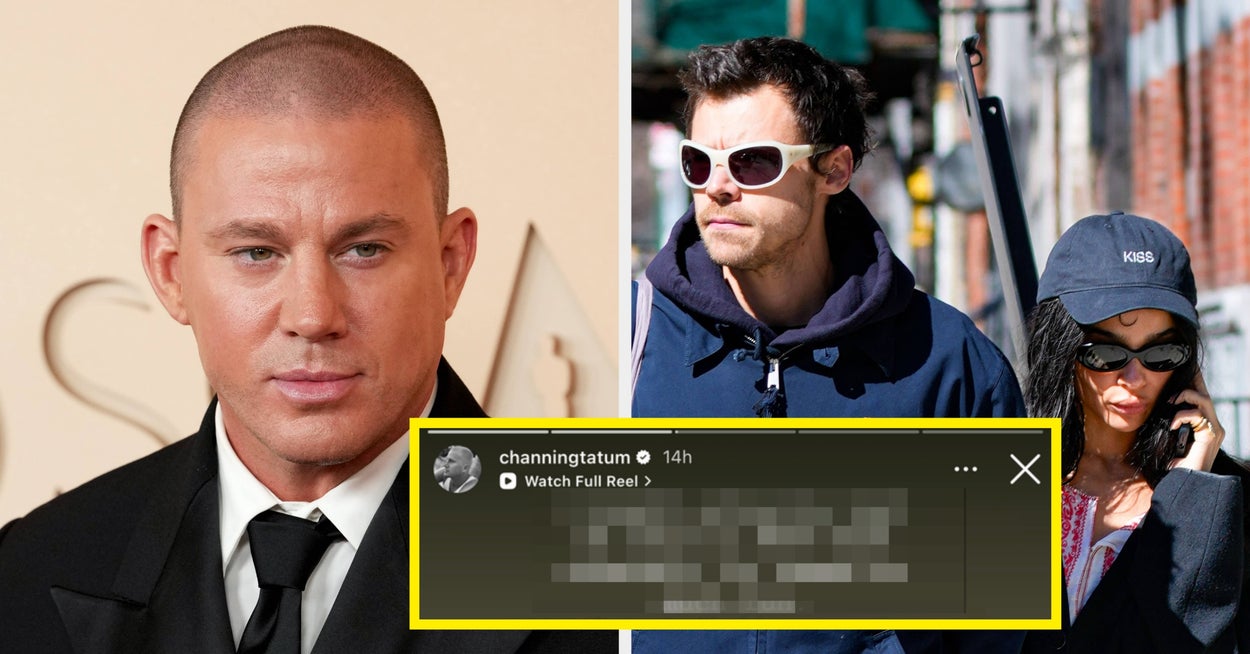 Channing Tatum’s Instagram Stories After Zoë Kravitz, Harry Styles Engagement