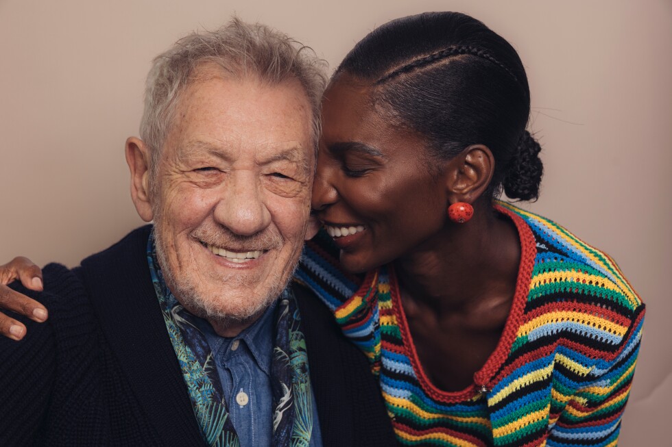 Ian McKellen and Michaela Coel: 'We're a bit silly about each other'
