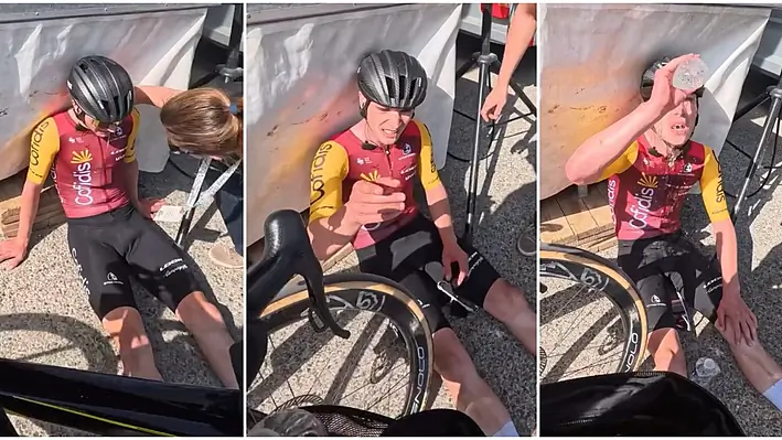 Video - Jamie Meehan shattered after career best performance