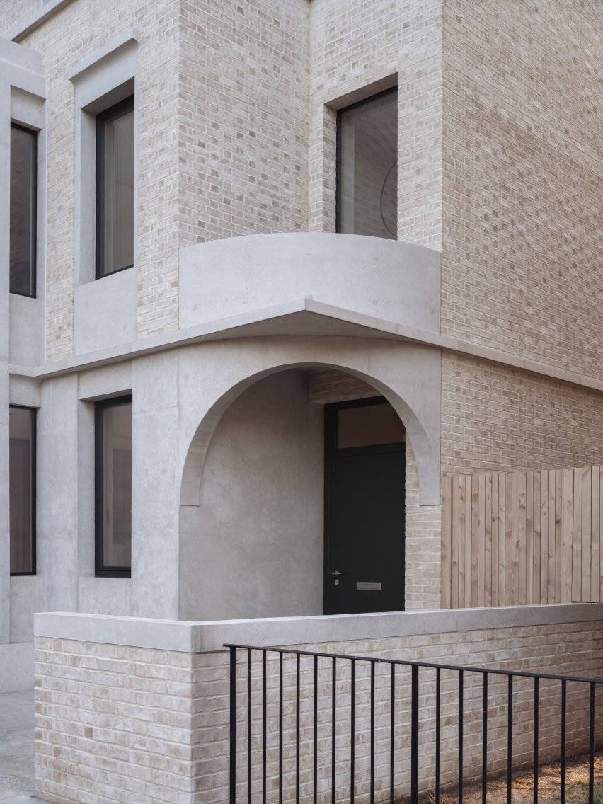 Goldstein Heather West London House geometric entrance