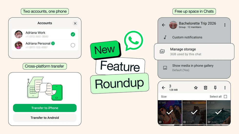 WhatsApp new features
