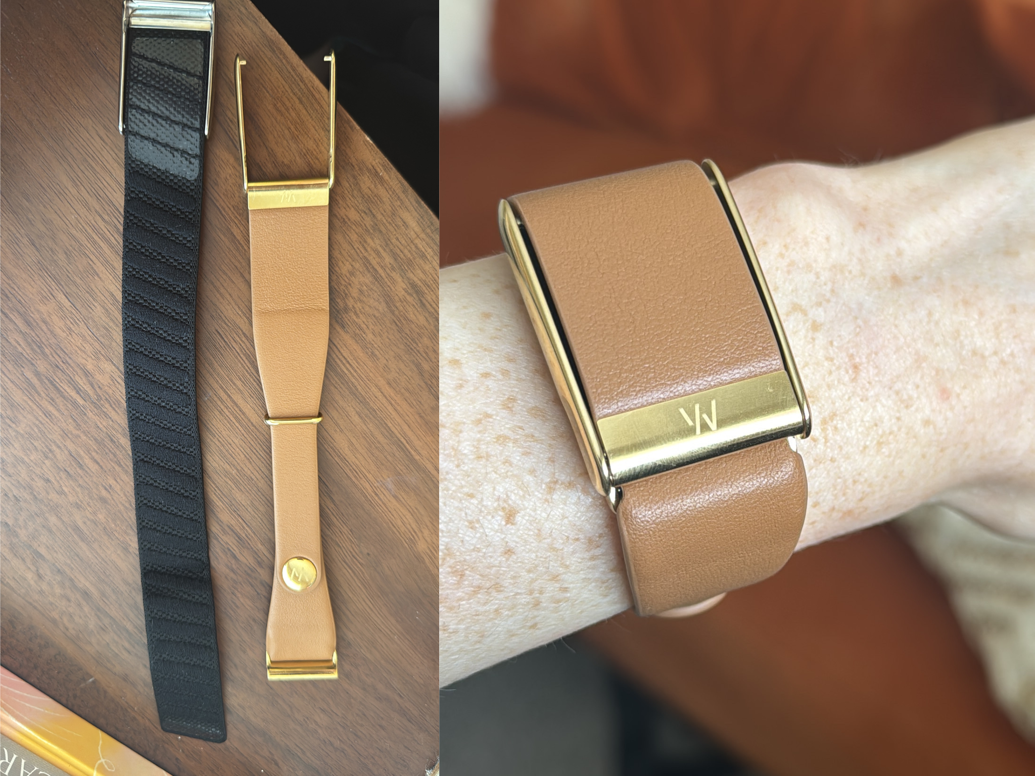 The body of the device is smaller and lighter than the 4.0 with new strap options