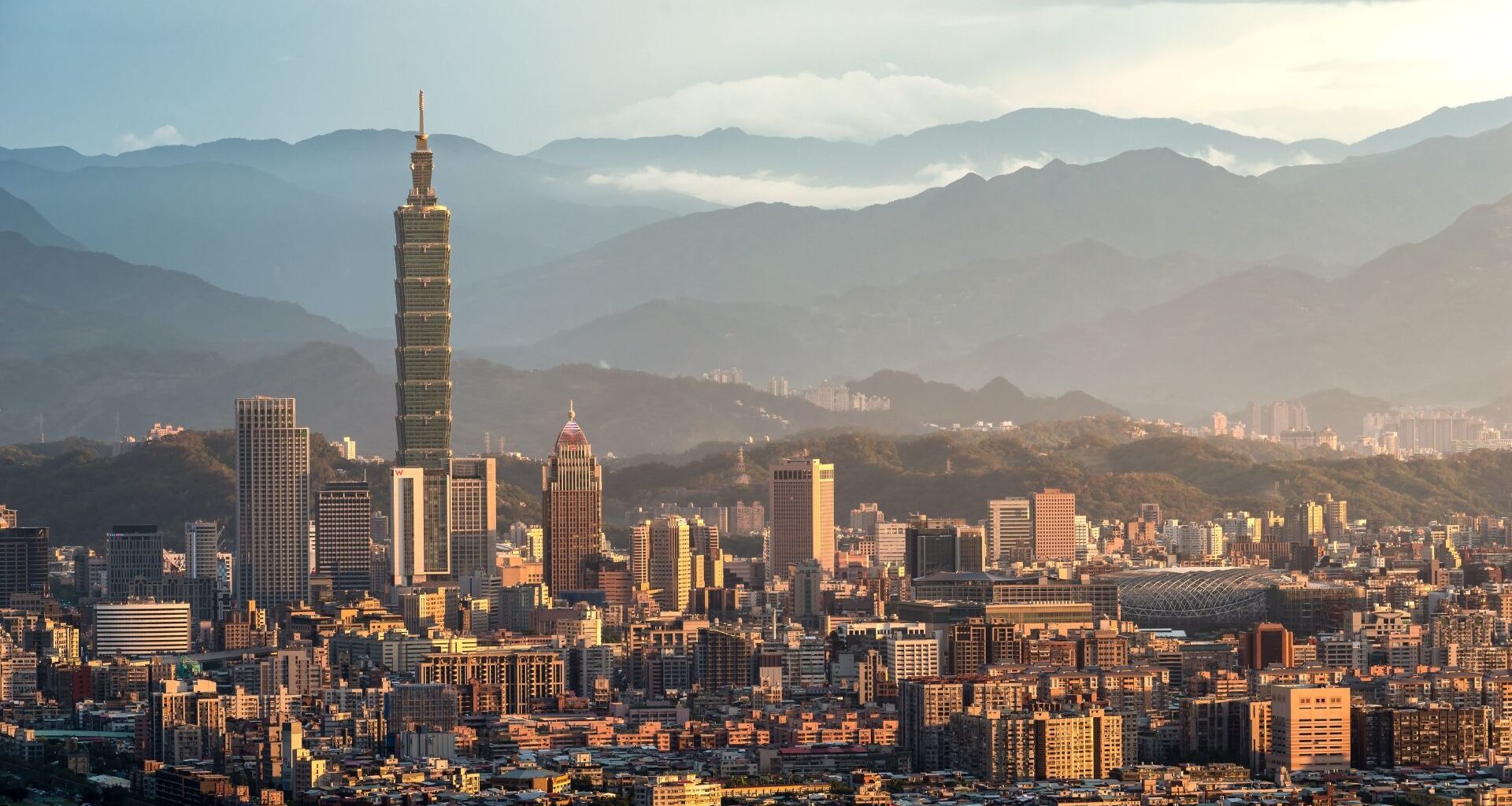 Taipei skyline