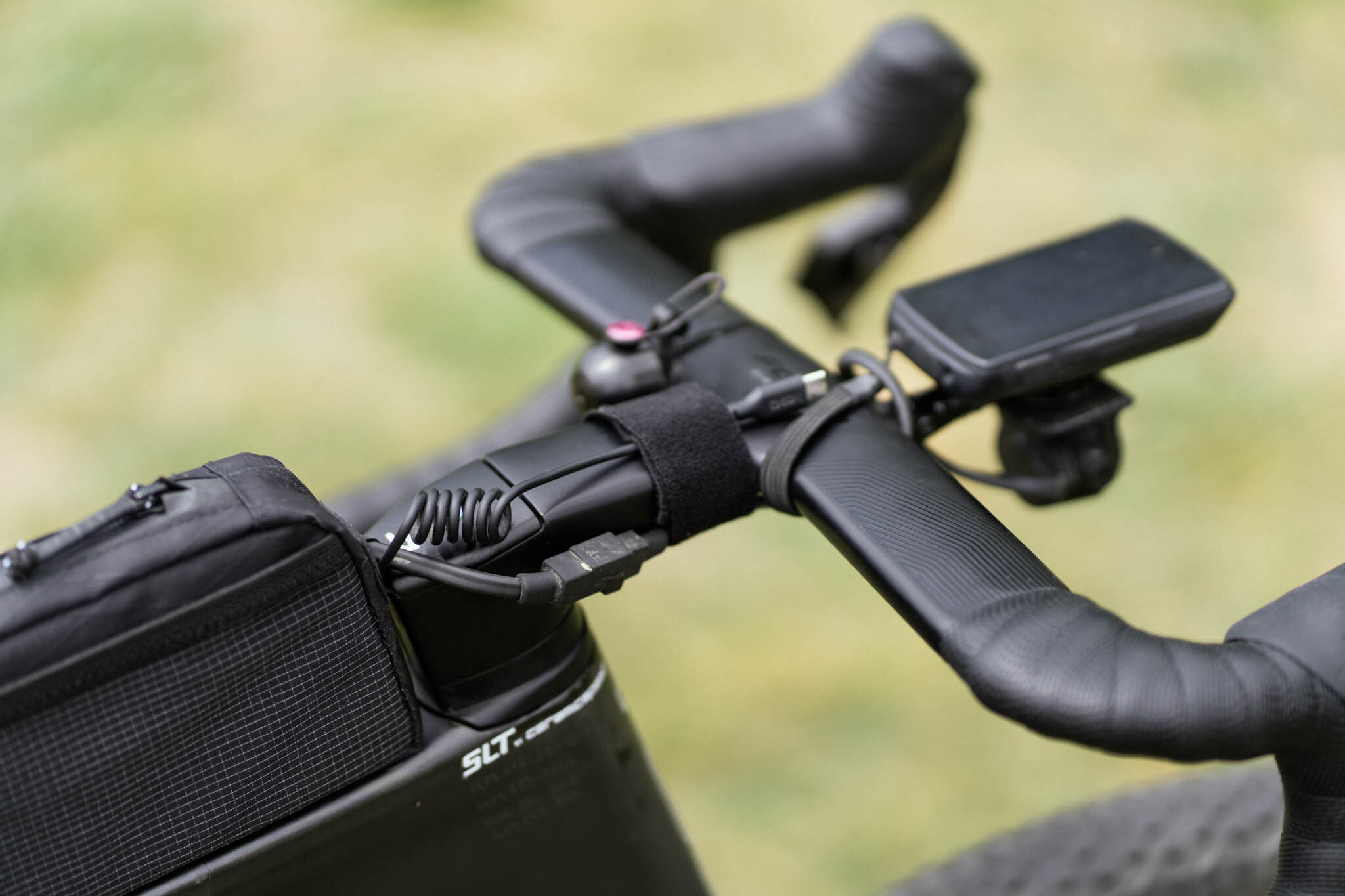 A matte black prototype aero Ridley gravel bike from the Traka 2026